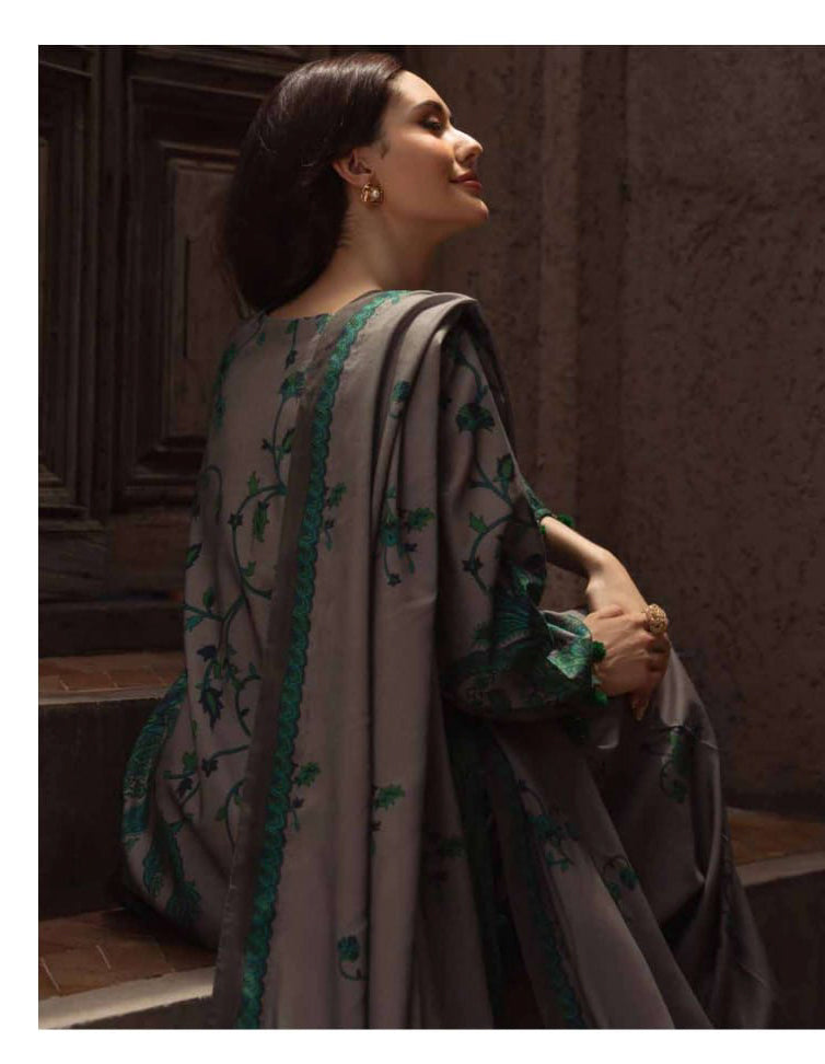 Charizma Unstitched Linen Collection - Grey